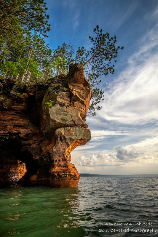 Kayak trip to the Mainland Sea Caves, Lake Superior 6