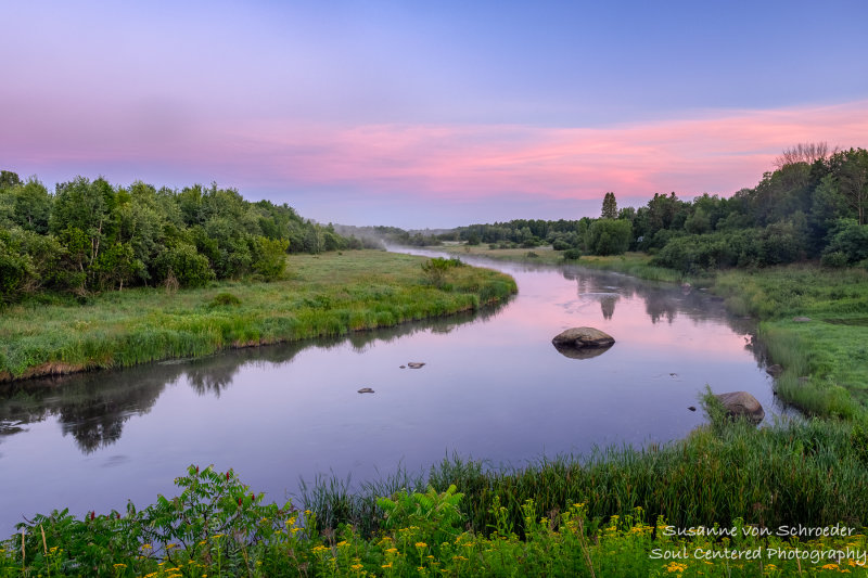 Dawn at the Couderay River, WI 2