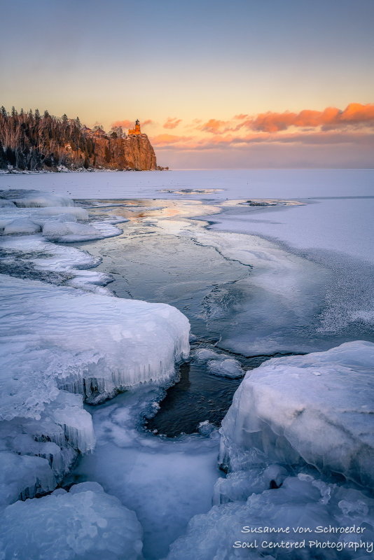 Sunset mood at Split Rock Lighthouse 1