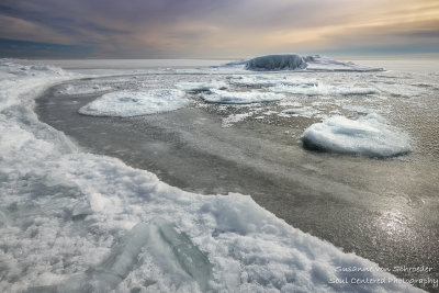 Lake Superior ice world