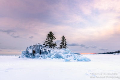 Blue Hour at Hollow Rock