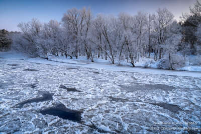 Chippewa River, at -18F