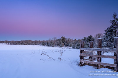 Blues & Pinks, rural Wisconsin