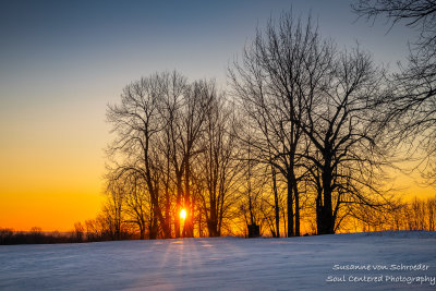 Sunrise, Blue Hills, Wisconsin