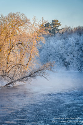 A frosty morning, Chippewa river 3