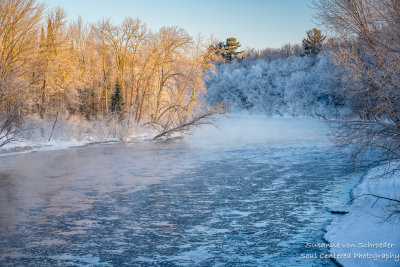 A frosty morning, Chippewa river 4