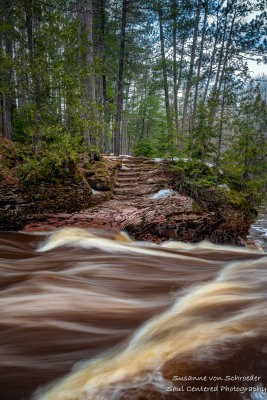 At Amnicon Falls State park
