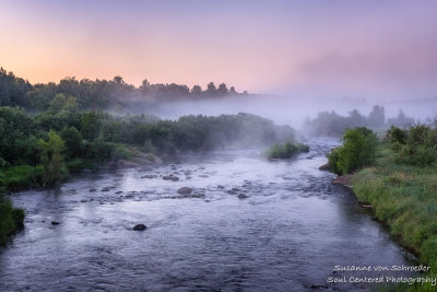 Dawn at the Couderay River, WI 1
