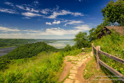 At Perrot State park, Trempealeau, Wisconsin