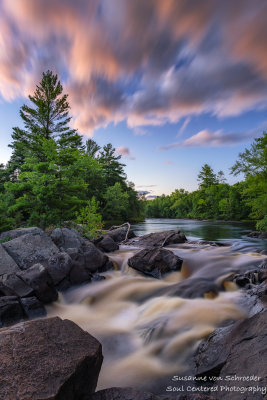 Little Falls - at the Flambeau river, Wisconsin 2