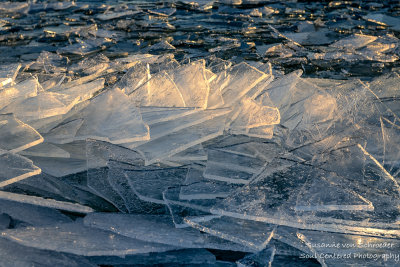 Clear Ice shards, Lake Superior 1