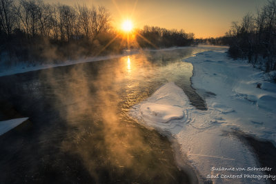 Cold morning at the Chippewa river 2