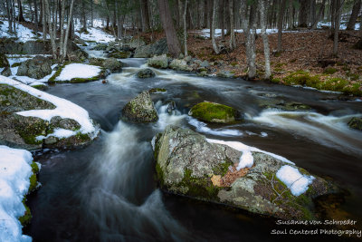 Snow melt, creek 1