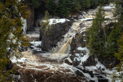 Copper Falls, snow melt