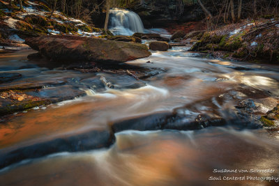 Lost Creek falls and creek 1