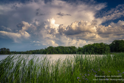 Dramatic clouds, Chippewa Flowage, WI