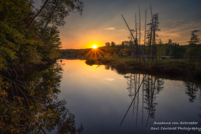 Early September sunset