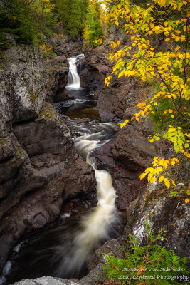 View into the Temperance River gorge 2