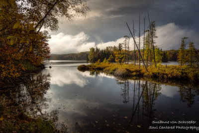 Autumn mood at Audie Lake 1