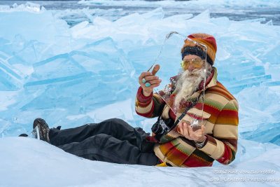 Ice as clear as glass