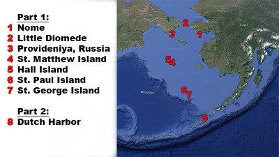 Bering Sea Destinations