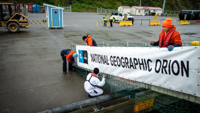 Arrival in the Aleutian Islands