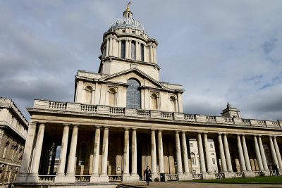 The Old Royal Naval College Chapel of Sts. Peter and Paul, University of Greenwich, London
