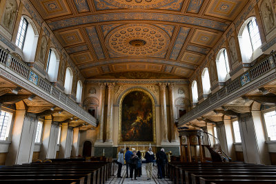 Painted Hall, Old Royal Naval College, University of Greenwich, London