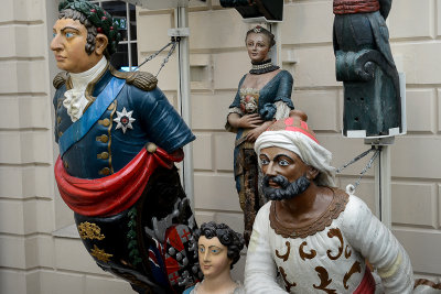Figureheads, National Maritime Museum in Greenwich, London