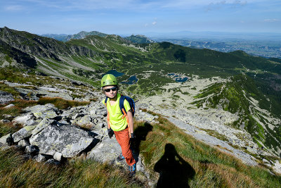 Alex on Koscielec, Tatra NP