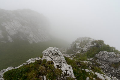 On the summit plateau of Kominiarski Peak 1829m, Tatra NP