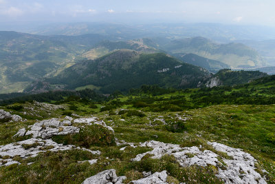 N view from Kominiarski Peak 1829m, Tatra NP