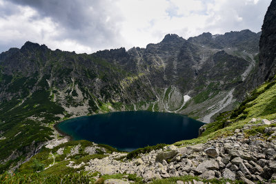 Black Lake under Rysy 1583m, Tatra NP