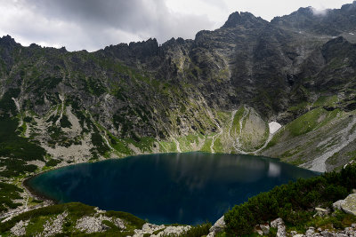Black Lake under Rysy 1583m, Tatra NP