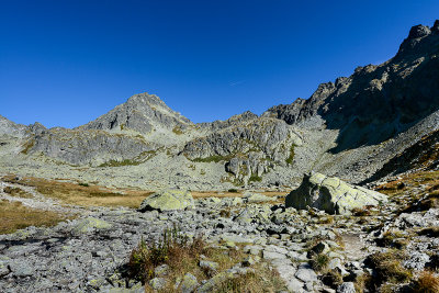 Upper Mlynicka Valley, behind Strbsky Stit 2381m, Tatra NP