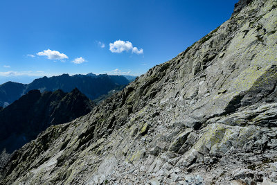 Traversing Tazky Peak