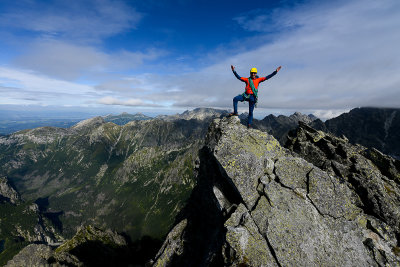 Myself on the summit of Ganek