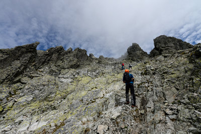 Ascending Small Ice Peak