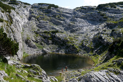 Däumel Lake, Krippenstein
