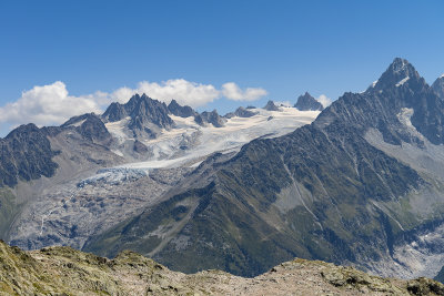 Closeup on Glacier du Tour