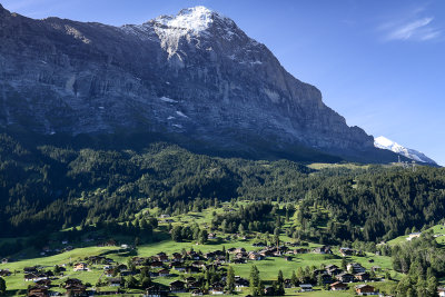 View of Eiger 3970m from Grindelwald
