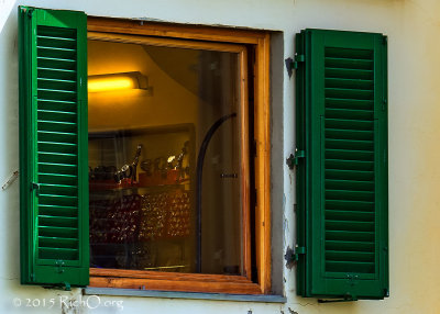 Florence Ponte Vecchio Window