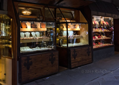 Florence Ponte Vecchio Shops