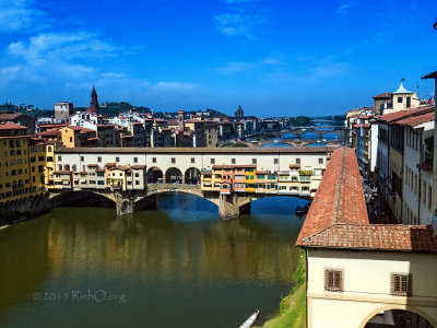 Florence Ponte Vecchio from Ufizzi