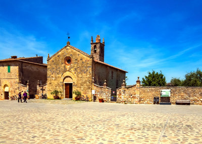 Monterrigioni Chiesa-di-Santa-Maria