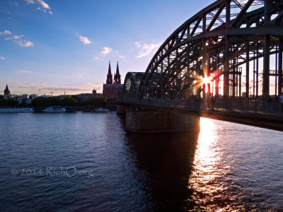 Cologne Cathedral Sunset