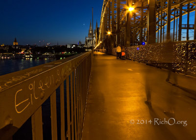 Cologne Hohenzollern Bridge Love Locks