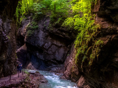 Garmisch Entering Partnachklamm