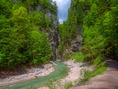 Garmisch Partnachklamm-exit