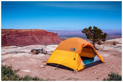 Muley Point campsite